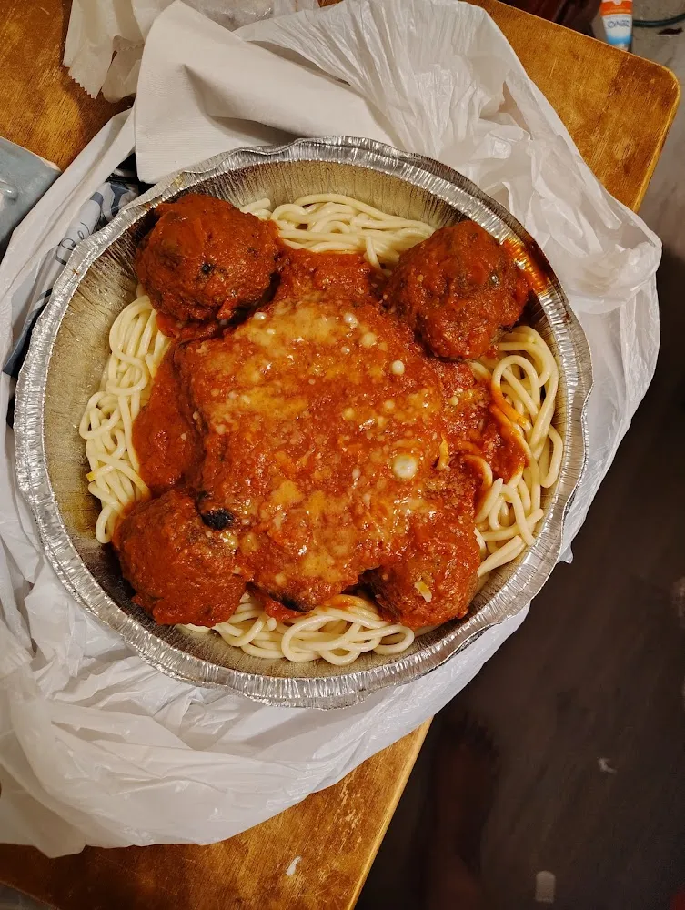 Chicken Parmesan with a Side of 4 Meatballs